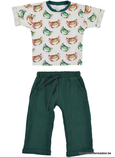 Bel'Etoile Nio/Nia short, shirt and pants - size 80-158