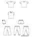 Bel'Etoile Nio/Nia short, shirt en broek - maat 80 tot 158