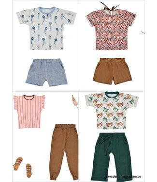 Bel'Etoile Nio/Nia short, shirt and pants - size 80-158