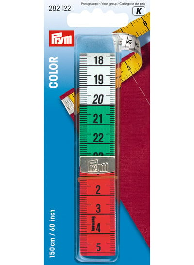 Prym tape measure in centimeters and INCHES