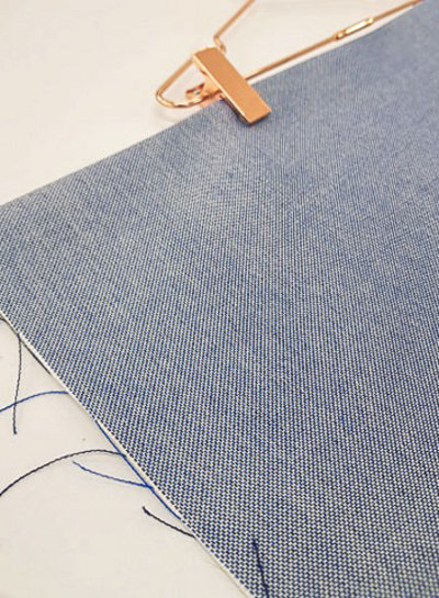 navy - teflon / outdoor fabric  / UV