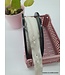 Madeline gebroken wit rits lopende meter maat 5 - trekker per 50 cm