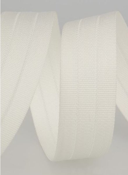 sturdy bag strap 30 mm - white 1