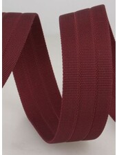 stevige tassenband 30 mm - bordeaux kleur 71