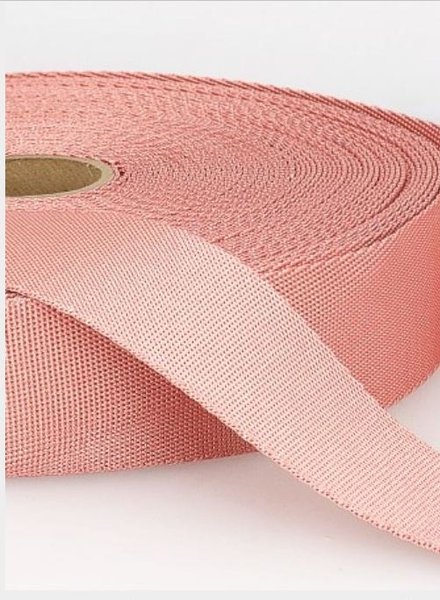 soft pink - soft webbing strap 35mm