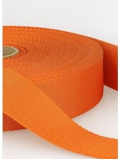 oranje - zachte tassenband 35mm