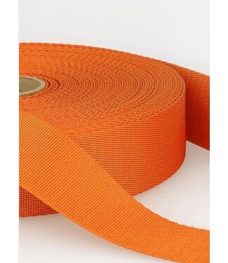 orange - soft webbing strap 35mm