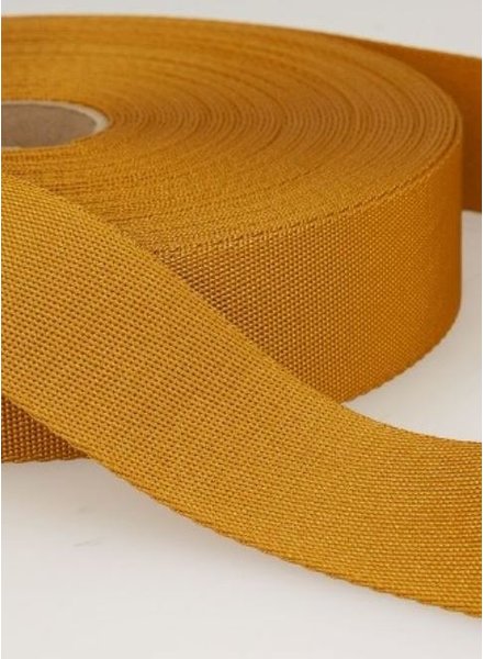 ocre - soft webbing strap 35mm