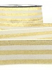 grijs goud gestreept - deluxe - taille elastiek 40 mm