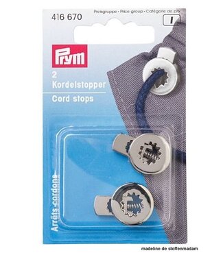 Prym 2 cord locks - nickel