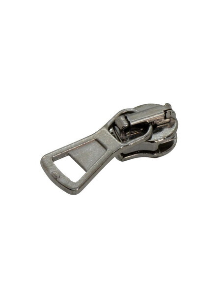 Zipper puller #5 - standard - gun metal