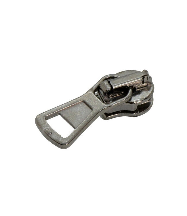 ZipperZoo Ritstrekker #5 - All-round - gun metal - verpakt per 4