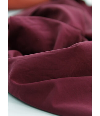 wijnrood - viscose slub