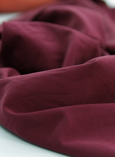 wijnrood - viscose slub