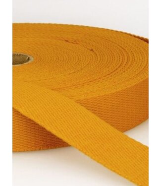 webbing strap mutard - 30 mm