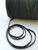 very soft and stretchy elastic BLACK - 10 meter - 4 mm width