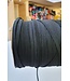 very soft and stretchy elastic BLACK - 10 meter - 4 mm width