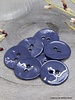 Atelier Brunette Cobalt glossy button - 10 mm - Atelier Brunette