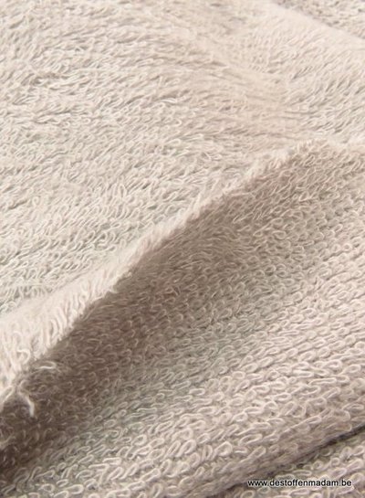 silver grey melee - bamboo towel fabric