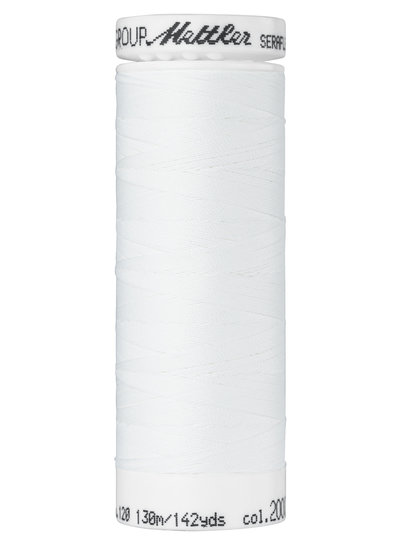 Mettler Seraflex - elastic thread - white 2000
