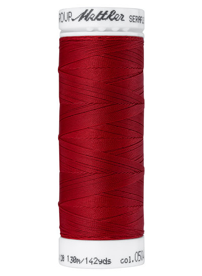 Mettler Seraflex - elastisch garen - rood 0504