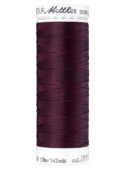Mettler Seraflex - elastisch garen - aubergine 0111