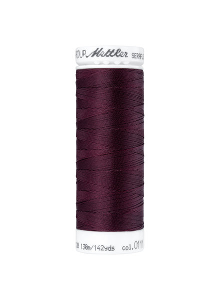 Mettler Seraflex - elastic thread - burgundy 0111