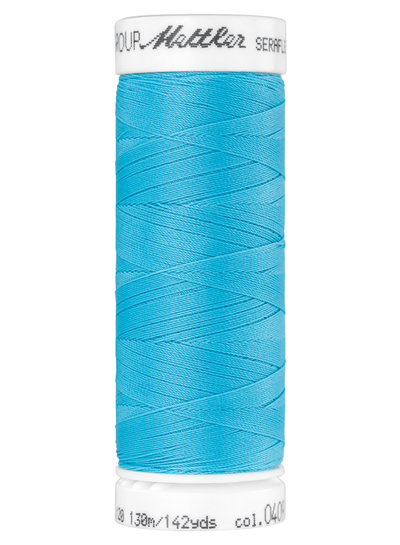 Mettler Seraflex - elastisch garen - aqua blauw 0409