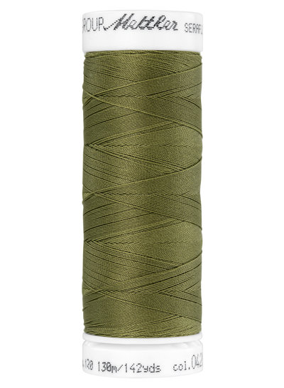Mettler Seraflex - elastic thread - khaki green 0420