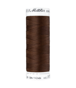 Mettler Seraflex - elastic thread - brown 0975