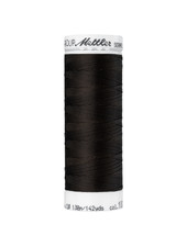 Mettler Seraflex - elastic thread - dark brown 1002