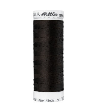 Mettler Seraflex - elastic thread - dark brown 1002
