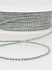 speckled linen rope 3 mm - petrol 26