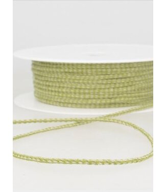 speckled linen rope 3 mm - green 63