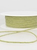 speckled linen rope 3 mm - green 63