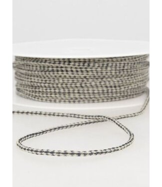speckled linen rope 3 mm - navy 27