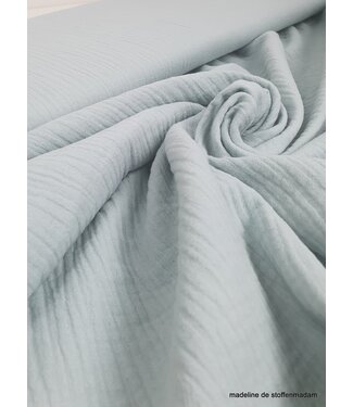 light mint muslin fabric