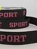 sport pink - taile elastiek 30mm
