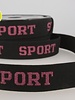 sport roze - taile elastiek 30mm