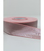 roze zilver shiny - taille elastiek 40 mm