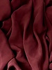 Ipeker - Vegan Textile bordeaux - cupro viscose - soft as silk