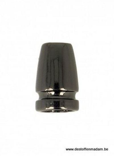 cord end black nickel