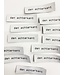 Madeline 6 labels "den achterkant"