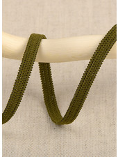 per meter moss green 053 - 5 mm  - elastic