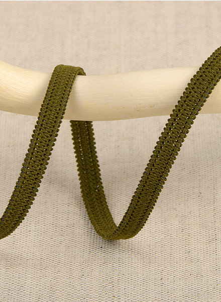 per meter moss green 053 - 5 mm  - elastic