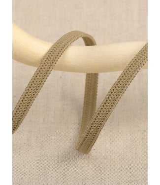 per meter taupe 045 - 5 mm  - elastic