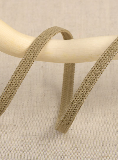 per meter taupe 045 - 5 mm  - elastiek