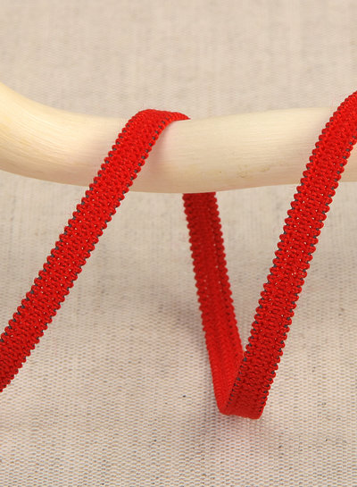 per meter red 008 - 5 mm  - elastic