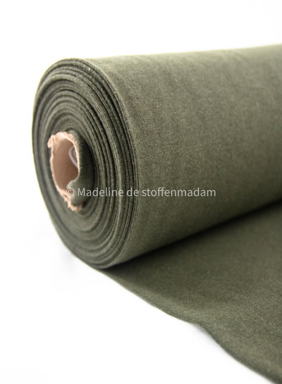 027 khaki - recycled ribbing