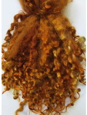 Wensleydale locks -  copper brown